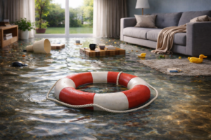 Soforthilfe bei Wasserschäden